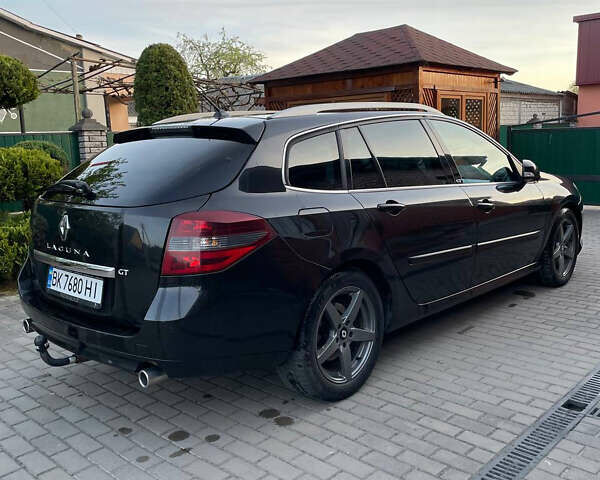 Черный Рено Лагуна, объемом двигателя 2 л и пробегом 216 тыс. км за 6150 $, фото 1 на Automoto.ua
