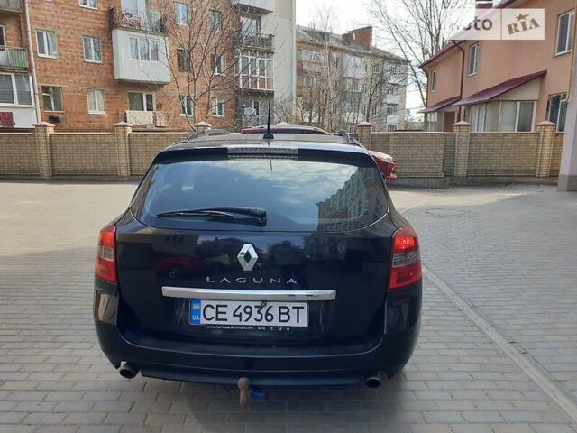 Черный Рено Лагуна, объемом двигателя 2 л и пробегом 232 тыс. км за 5950 $, фото 3 на Automoto.ua