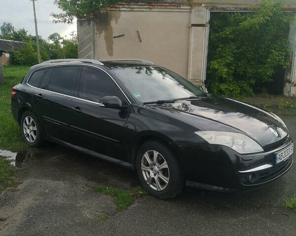 Черный Рено Лагуна, объемом двигателя 2 л и пробегом 350 тыс. км за 6500 $, фото 2 на Automoto.ua