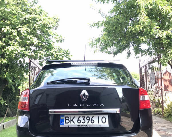 Черный Рено Лагуна, объемом двигателя 2 л и пробегом 362 тыс. км за 6500 $, фото 6 на Automoto.ua