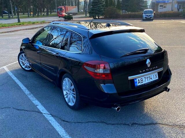 Черный Рено Лагуна, объемом двигателя 2 л и пробегом 283 тыс. км за 6600 $, фото 5 на Automoto.ua