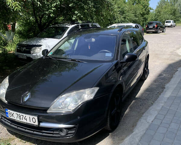 Черный Рено Лагуна, объемом двигателя 2 л и пробегом 272 тыс. км за 6500 $, фото 1 на Automoto.ua