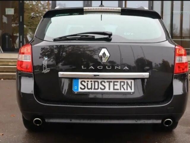 Черный Рено Лагуна, объемом двигателя 2 л и пробегом 170 тыс. км за 3500 $, фото 3 на Automoto.ua