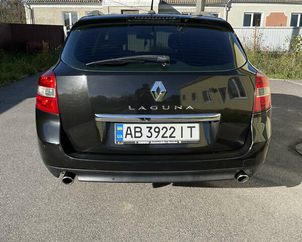 Черный Рено Лагуна, объемом двигателя 2 л и пробегом 276 тыс. км за 7700 $, фото 5 на Automoto.ua