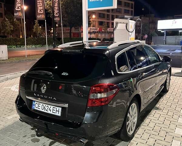 Черный Рено Лагуна, объемом двигателя 2 л и пробегом 205 тыс. км за 6963 $, фото 5 на Automoto.ua
