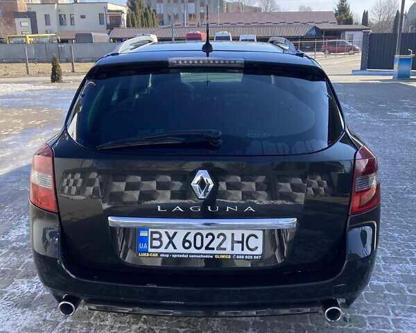 Черный Рено Лагуна, объемом двигателя 2 л и пробегом 379 тыс. км за 6500 $, фото 19 на Automoto.ua