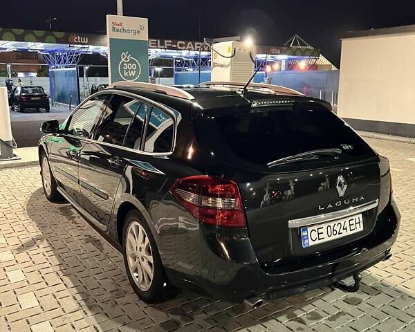 Черный Рено Лагуна, объемом двигателя 2 л и пробегом 205 тыс. км за 6963 $, фото 3 на Automoto.ua