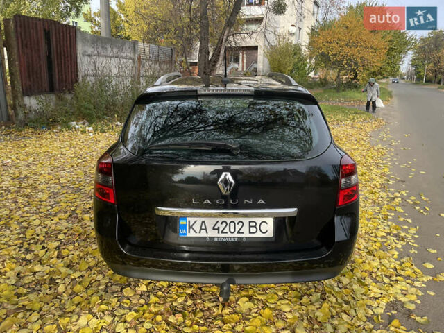 Черный Рено Лагуна, объемом двигателя 1.5 л и пробегом 302 тыс. км за 5950 $, фото 16 на Automoto.ua