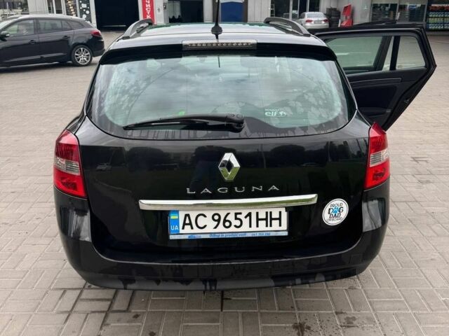 Черный Рено Лагуна, объемом двигателя 1.5 л и пробегом 307 тыс. км за 6250 $, фото 6 на Automoto.ua