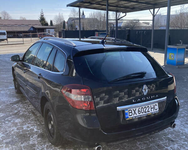 Черный Рено Лагуна, объемом двигателя 2 л и пробегом 379 тыс. км за 6500 $, фото 1 на Automoto.ua