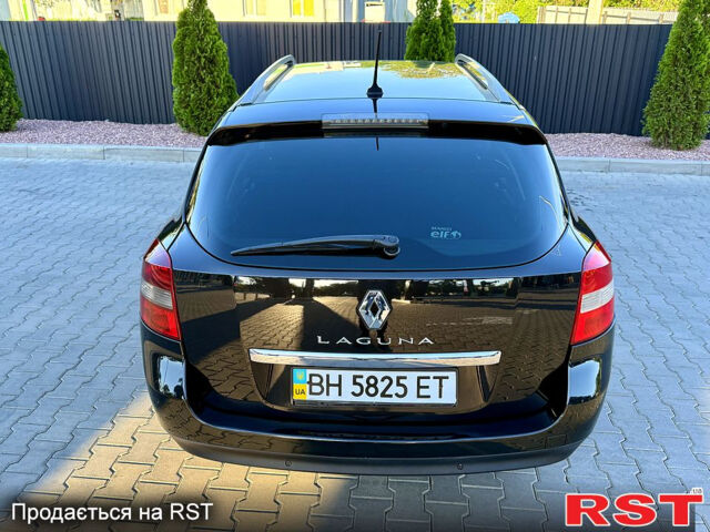 Черный Рено Лагуна, объемом двигателя 1.5 л и пробегом 290 тыс. км за 6650 $, фото 3 на Automoto.ua