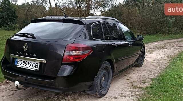 Рено Лагуна 2010 в Лановцах на Automoto.ua Черный Рено Лагуна, объемом двигателя 1.5 л и пробегом 246 тыс. км за 6500 $, фото 1 на Automoto.ua