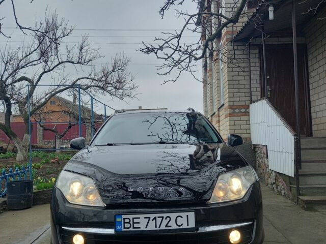 Черный Рено Лагуна, объемом двигателя 2 л и пробегом 309 тыс. км за 7500 $, фото 1 на Automoto.ua