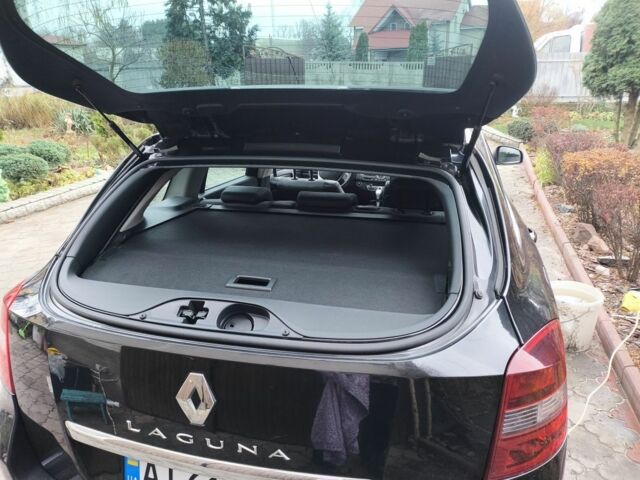 Черный Рено Лагуна, объемом двигателя 2 л и пробегом 242 тыс. км за 9500 $, фото 6 на Automoto.ua