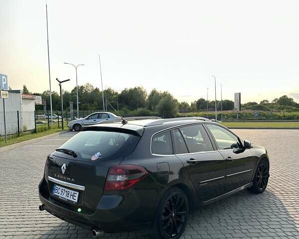 Черный Рено Лагуна, объемом двигателя 2 л и пробегом 314 тыс. км за 7200 $, фото 3 на Automoto.ua