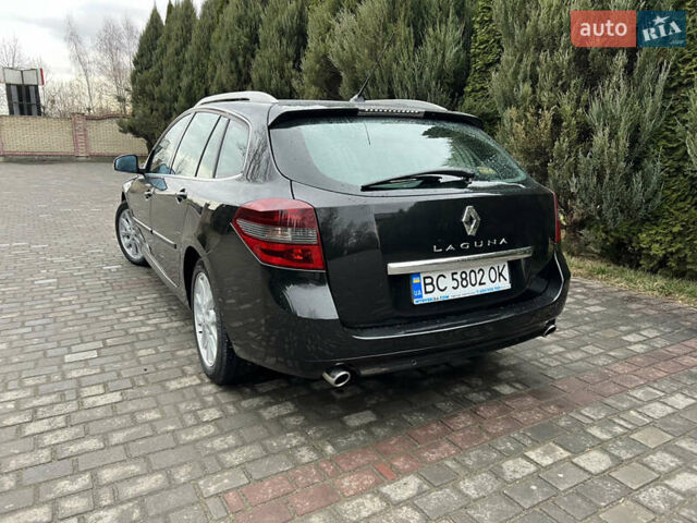 Черный Рено Лагуна, объемом двигателя 2 л и пробегом 201 тыс. км за 6650 $, фото 6 на Automoto.ua