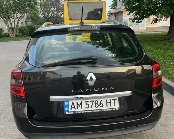 Черный Рено Лагуна, объемом двигателя 1.46 л и пробегом 345 тыс. км за 5950 $, фото 2 на Automoto.ua