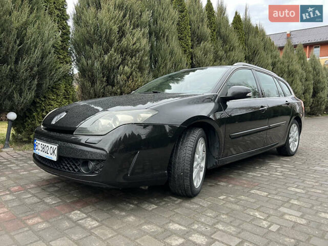 Черный Рено Лагуна, объемом двигателя 2 л и пробегом 201 тыс. км за 6650 $, фото 1 на Automoto.ua