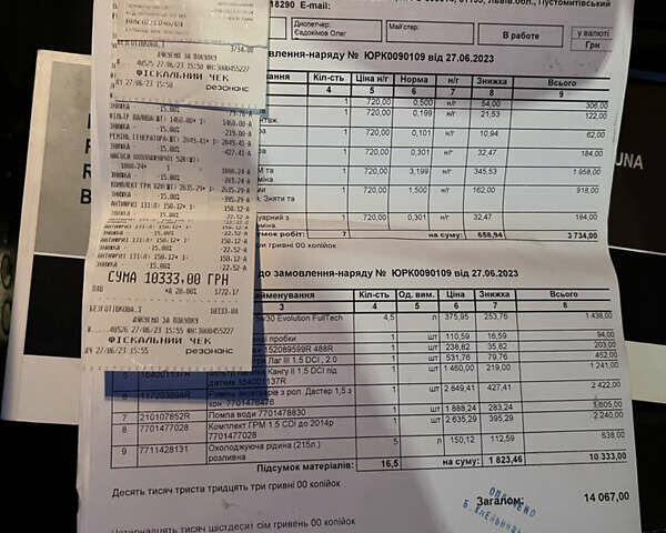 Черный Рено Лагуна, объемом двигателя 1.5 л и пробегом 238 тыс. км за 7700 $, фото 30 на Automoto.ua