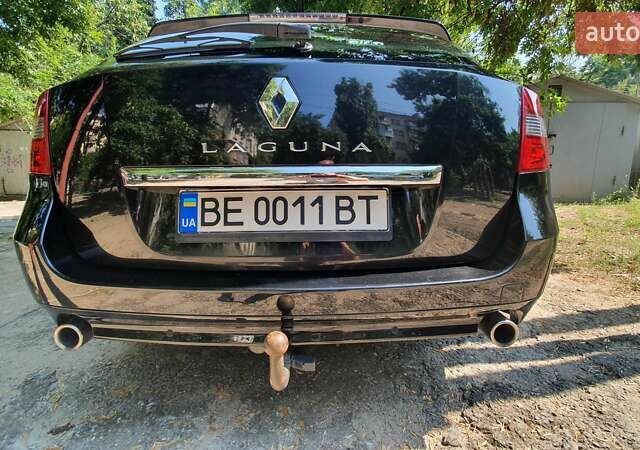 Черный Рено Лагуна, объемом двигателя 2 л и пробегом 289 тыс. км за 7900 $, фото 11 на Automoto.ua