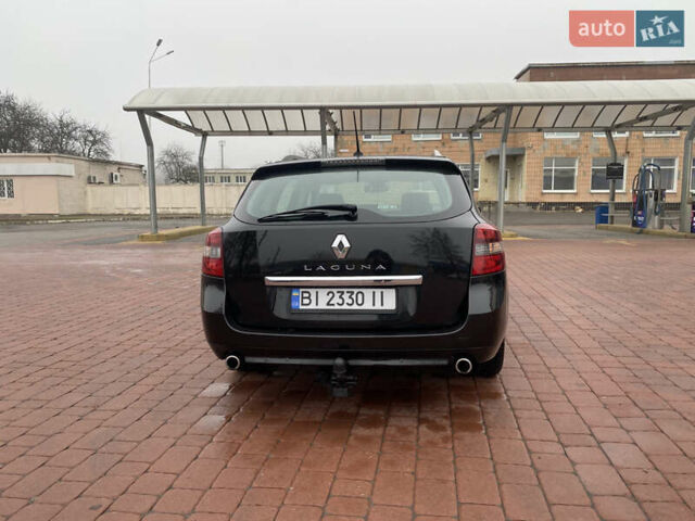Рено Лагуна 2012 в Полтаве на Automoto.ua Черный Рено Лагуна, объемом двигателя 2 л и пробегом 235 тыс. км за 9500 $, фото 11 на Automoto.ua