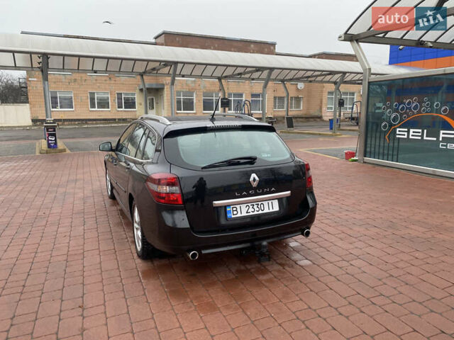 Рено Лагуна 2012 в Полтаве на Automoto.ua Черный Рено Лагуна, объемом двигателя 2 л и пробегом 235 тыс. км за 9500 $, фото 9 на Automoto.ua