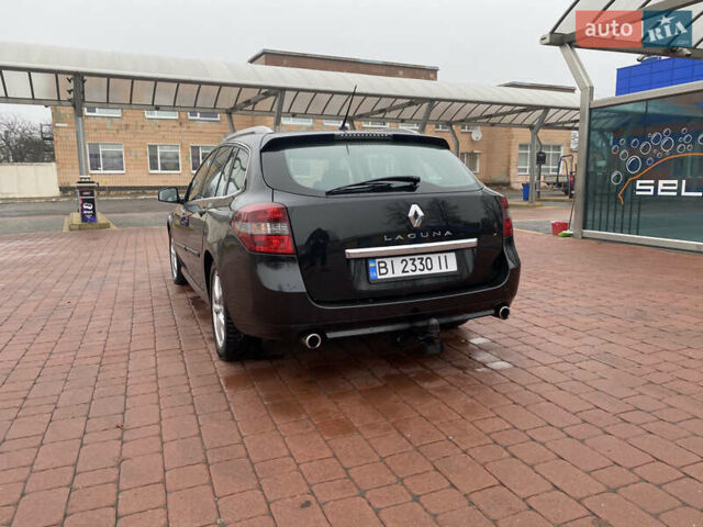 Рено Лагуна 2012 в Полтаве на Automoto.ua Черный Рено Лагуна, объемом двигателя 2 л и пробегом 235 тыс. км за 9500 $, фото 10 на Automoto.ua