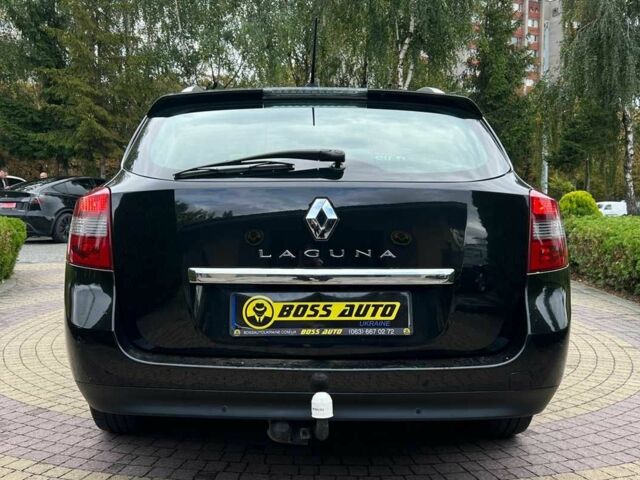 Черный Рено Лагуна, объемом двигателя 1.5 л и пробегом 370 тыс. км за 8700 $, фото 5 на Automoto.ua