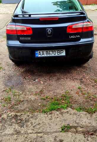 Черный Рено Лагуна, объемом двигателя 2 л и пробегом 352 тыс. км за 3100 $, фото 5 на Automoto.ua