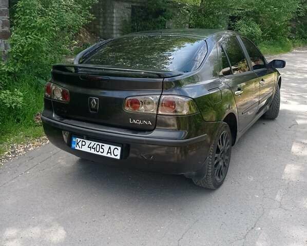 Черный Рено Лагуна, объемом двигателя 1.87 л и пробегом 243 тыс. км за 3099 $, фото 3 на Automoto.ua