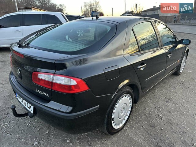 Черный Рено Лагуна, объемом двигателя 1.6 л и пробегом 188 тыс. км за 4200 $, фото 12 на Automoto.ua