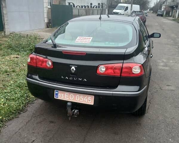 Черный Рено Лагуна, объемом двигателя 1.6 л и пробегом 224 тыс. км за 4900 $, фото 9 на Automoto.ua