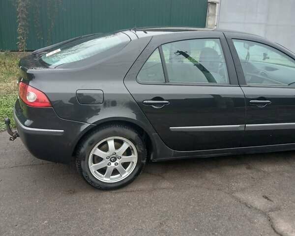 Черный Рено Лагуна, объемом двигателя 1.6 л и пробегом 224 тыс. км за 4900 $, фото 3 на Automoto.ua