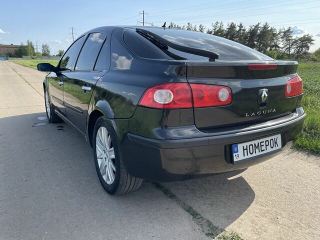 Черный Рено Лагуна, объемом двигателя 2 л и пробегом 241 тыс. км за 4999 $, фото 3 на Automoto.ua