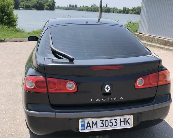Черный Рено Лагуна, объемом двигателя 1.87 л и пробегом 320 тыс. км за 4300 $, фото 4 на Automoto.ua