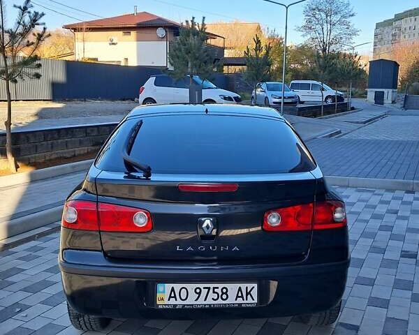 Черный Рено Лагуна, объемом двигателя 1.6 л и пробегом 99 тыс. км за 5300 $, фото 13 на Automoto.ua