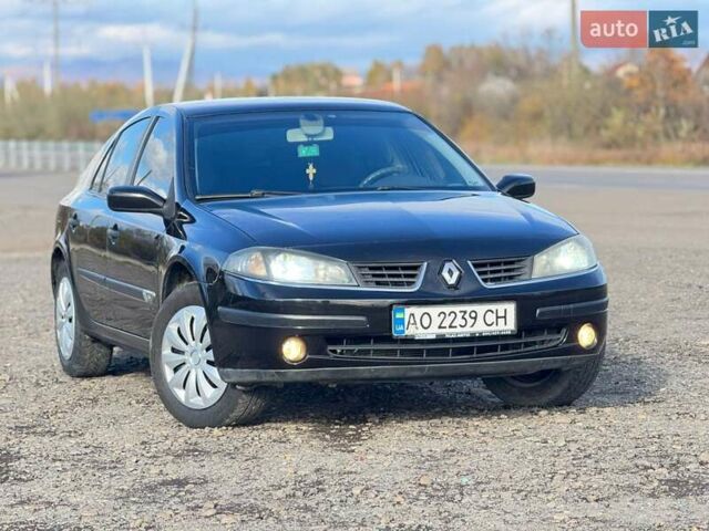 Черный Рено Лагуна, объемом двигателя 1.6 л и пробегом 146 тыс. км за 3850 $, фото 6 на Automoto.ua