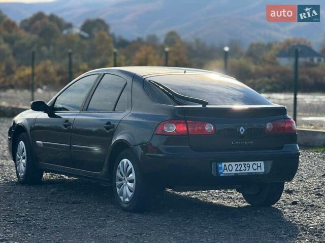 Черный Рено Лагуна, объемом двигателя 1.6 л и пробегом 146 тыс. км за 3850 $, фото 4 на Automoto.ua