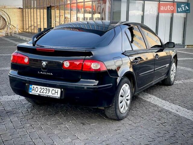 Чорний Рено Лагуна, об'ємом двигуна 1.6 л та пробігом 146 тис. км за 3550 $, фото 3 на Automoto.ua