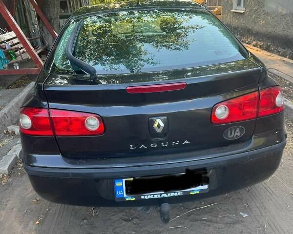Чорний Рено Лагуна, об'ємом двигуна 1.6 л та пробігом 262 тис. км за 3900 $, фото 1 на Automoto.ua