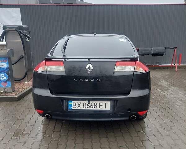 Черный Рено Лагуна, объемом двигателя 2 л и пробегом 344 тыс. км за 5800 $, фото 4 на Automoto.ua