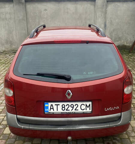 Красный Рено Лагуна, объемом двигателя 1.87 л и пробегом 112 тыс. км за 3999 $, фото 5 на Automoto.ua