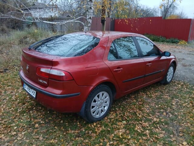 Красный Рено Лагуна, объемом двигателя 2 л и пробегом 310 тыс. км за 2700 $, фото 2 на Automoto.ua