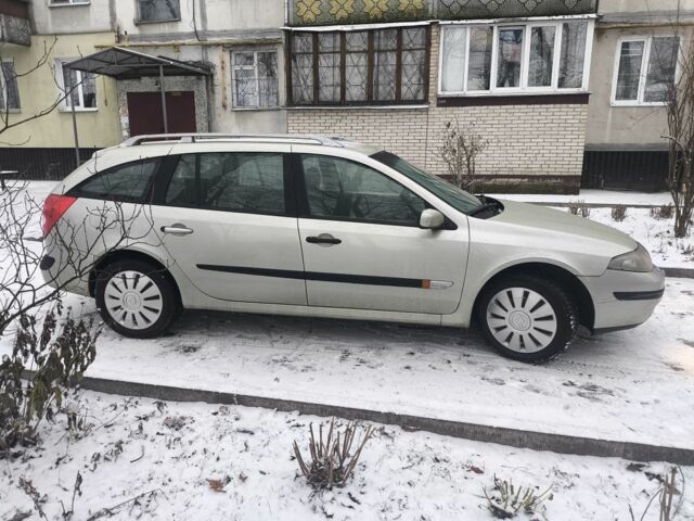 Желтый Рено Лагуна, объемом двигателя 2 л и пробегом 265 тыс. км за 3000 $, фото 3 на Automoto.ua