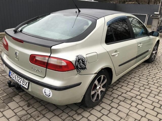 Сірий Рено Лагуна, об'ємом двигуна 2 л та пробігом 350 тис. км за 2500 $, фото 4 на Automoto.ua