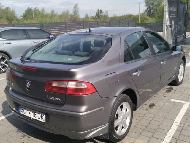 Серый Рено Лагуна, объемом двигателя 2.2 л и пробегом 370 тыс. км за 3000 $, фото 4 на Automoto.ua