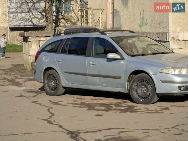 Серый Рено Лагуна, объемом двигателя 1.9 л и пробегом 571 тыс. км за 2000 $, фото 2 на Automoto.ua