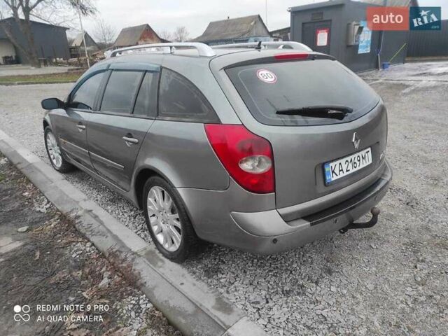 Сірий Рено Лагуна, об'ємом двигуна 1.8 л та пробігом 325 тис. км за 3312 $, фото 9 на Automoto.ua