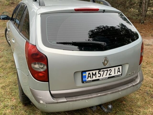 Серый Рено Лагуна, объемом двигателя 1.9 л и пробегом 330 тыс. км за 3850 $, фото 6 на Automoto.ua