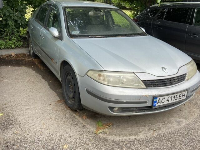 Серый Рено Лагуна, объемом двигателя 2 л и пробегом 300 тыс. км за 2500 $, фото 1 на Automoto.ua